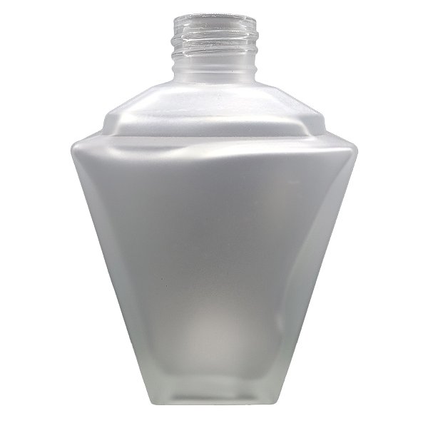 Frasco para Perfumaria de Vidro Trapézio - Berlim Fosco - 260ml - 1 unidade - Rizzo