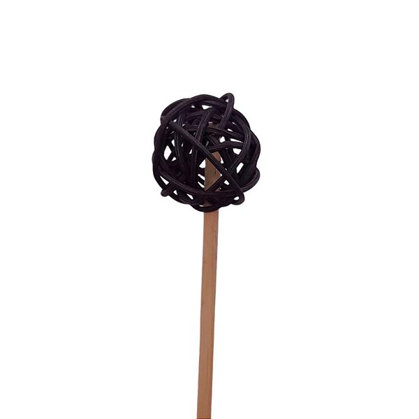 Palito para Aromatizador - Rattan Preto - 24cm - 1 unidade - Rizzo
