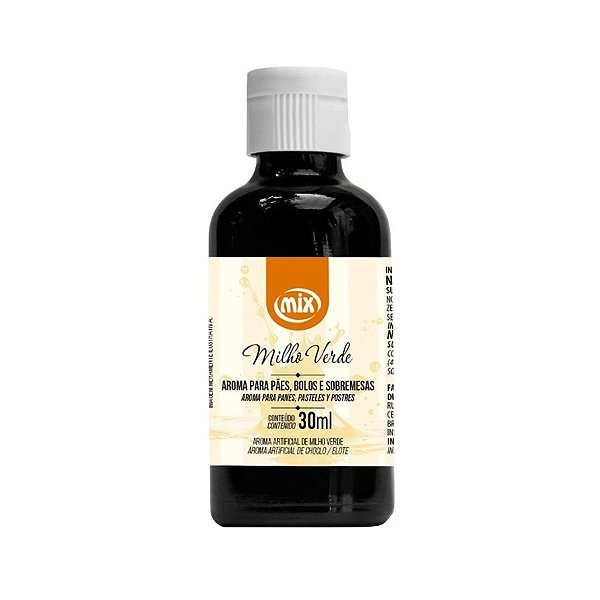 Aroma Artificial Alimentício Milho Verde - 30ml - 1 unidade - Mix - Rizzo