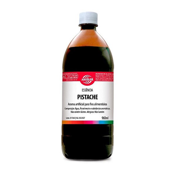 Essência Pistache 960 ml - 1 unidade - Arcolor - Rizzo
