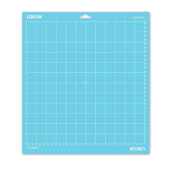 Base de Corte Materiais Leves - Azul - 30,5x30,5cm - 1 unidade - Loklik - Rizzo