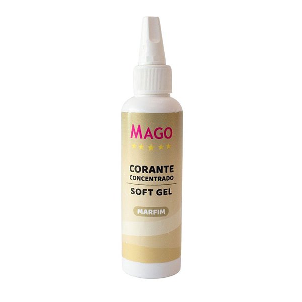Corante SoftGel Marfim 15g Mago