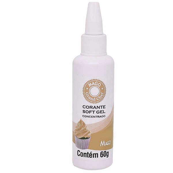 Corante SoftGel Marfim 60g Mago