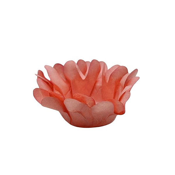 Forminha Para Doces Finos - Margaridinha Pessego - 30 unidades - Floretta Fest - Rizzo