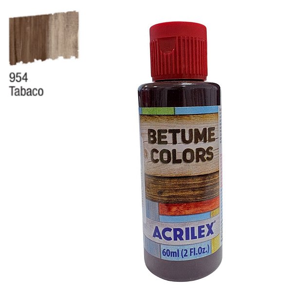 Betume Colors - Tabaco - 60ml - 1 unidade - Acrilex - Rizzo