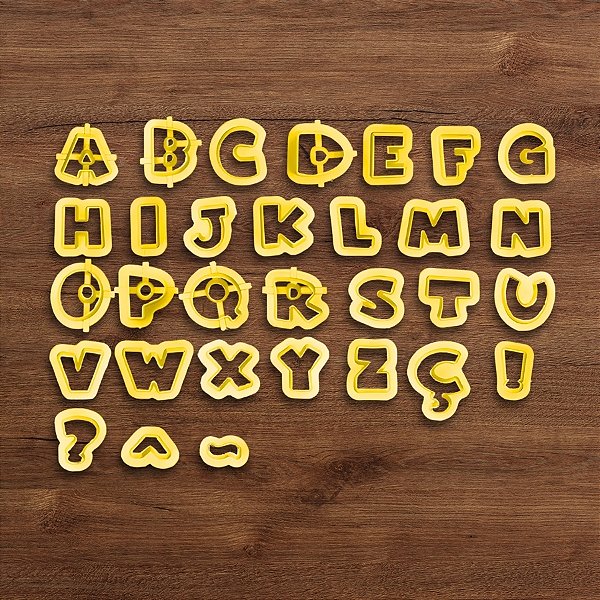 Cortador Letras Maiúscula Blue Star