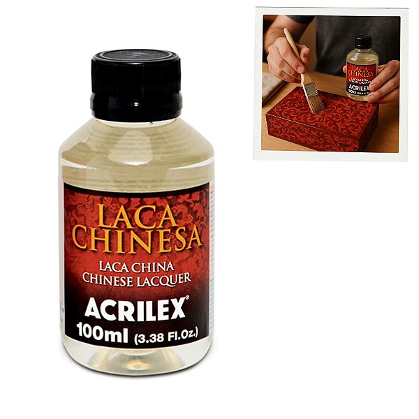 Laca Chinesa 100ml - 1 unidade - Acrilex - Rizzo