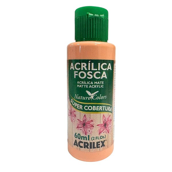 Tinta Acrílica Fosca 60ml - Rosa - 1 unidade - Acrilex - Rizzo