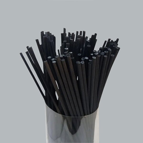 Palito Difusor em Fibra - Preto - 25cm - 20 unidades - Rizzo
