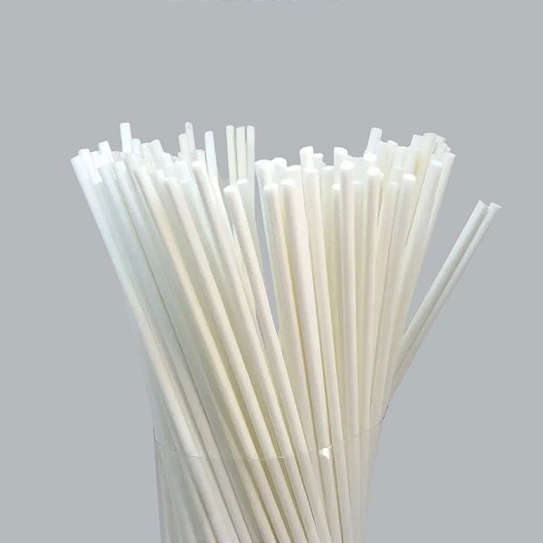 Palito Difusor em Fibra - Branco - 25cm - 20 unidades - Rizzo
