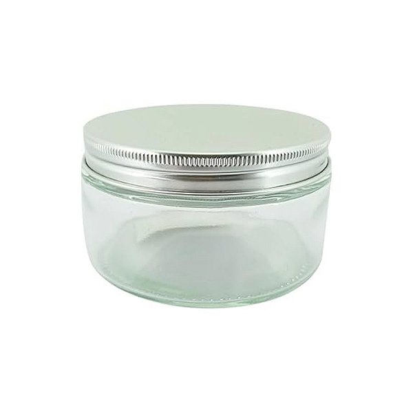 Pote de Vidro com Tampa de Alumínio - 240ml - 1 unidade - Rizzo