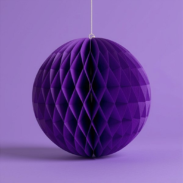 Enfeite Decorativo De Halloween - Globo Pop - Roxo - 15cm - 2 unidades - Rizzo