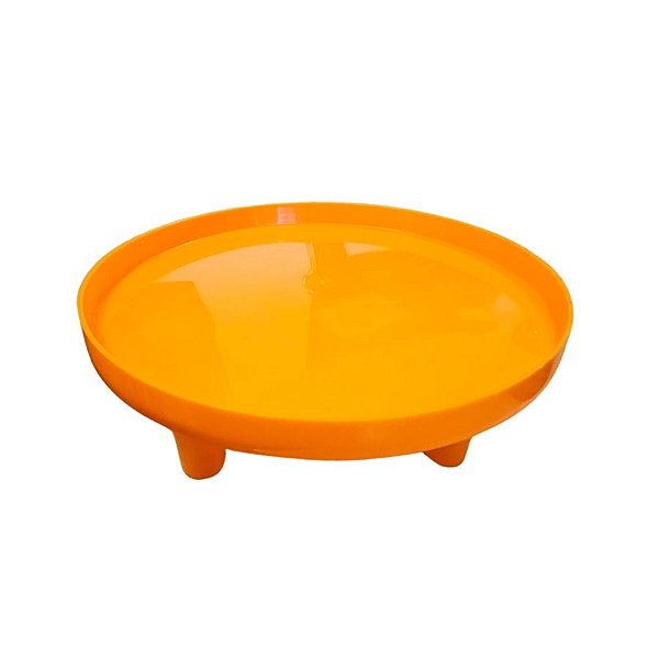 Bandeja Decorativa - Laranja - 19,5x8cm - 1 unidade - Rizzo