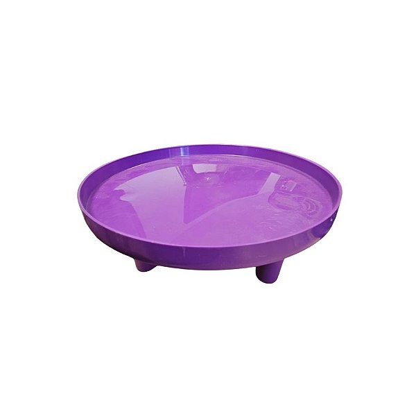 Bandeja Decorativa - Roxa - 19,5x8cm - 1 unidade - Rizzo