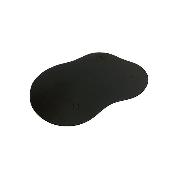 Bandeja Mesa Orgânica Com Pé - Preto - 20x30cm - 1 unidade - Rizzo