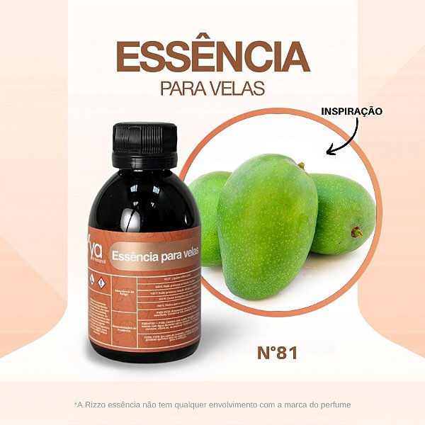 Essência Mangue Vert Concentrada Para Velas N°81 - 100g - 1 unidade - Vya - Rizzo