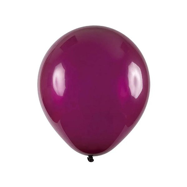 Balão de Festa Redondo Profissional Látex Liso - Orquidea - 1 unidade - Artlatex - Rizzo