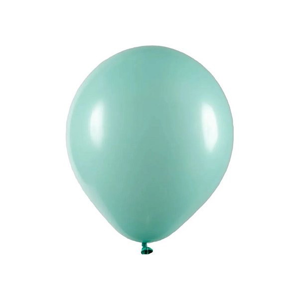 Balão de Festa Redondo Profissional Látex Liso - Verde Relva - 1 unidade - Artlatex - Rizzo