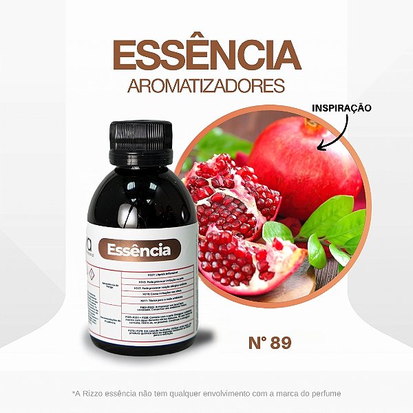 Essência Folhas De Roma Concentrada Para Ambientes N°89 - 100g - 1 unidade - Vya - Rizzo