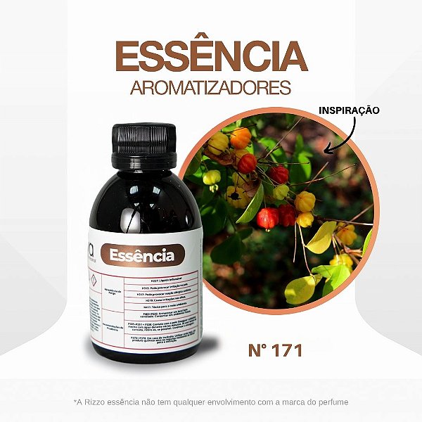 Essência Pitanga Mora Concentrada Para Ambientes N°171 - 100g - 1 unidade - Vya - Rizzo