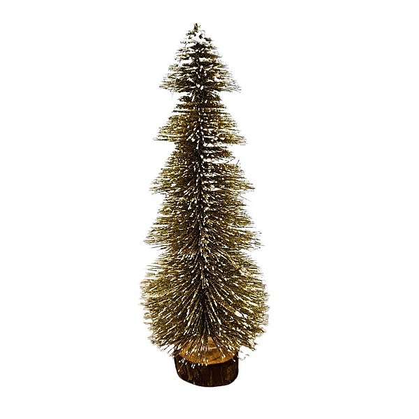 Mini Árvore de Natal - Dourada - 24cm - 1 unidade - Rizzo