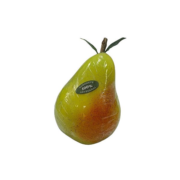 Sabonete Artesanal com Cheiro e Formato de Pera Grande - 8cm - 1 unidade - Rizzo