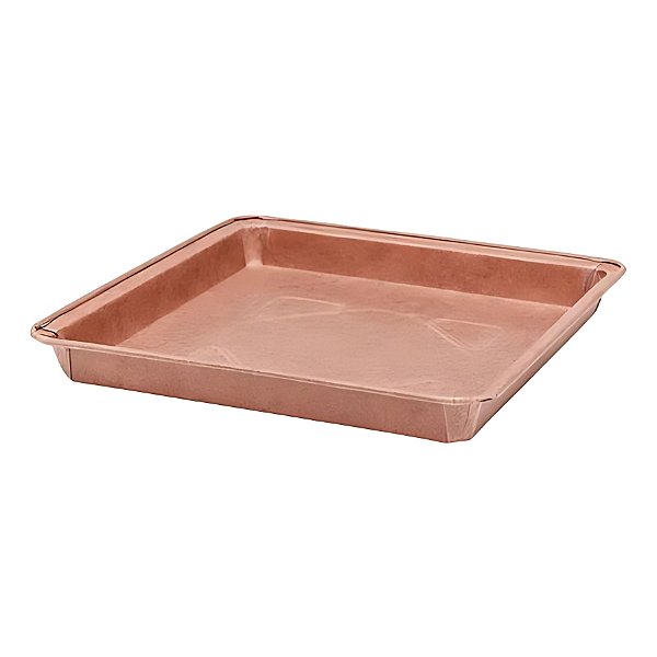 Forma Pie Quadrada - 16x1,5x16cm - 5 unidades - Ecopack - Rizzo