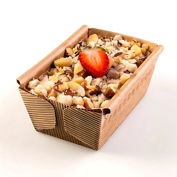 Forma Kraft Bolo Inglês 100g - 10x6x5cm - 5 unidades - Ecopack - Rizzo