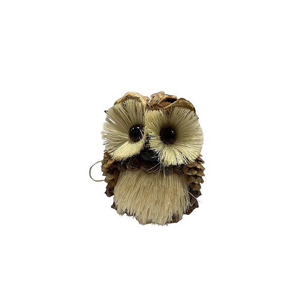Enfeite para Pendurar - Coruja Artesanal  - 9,5x7cm - 1 unidade - Rizzo