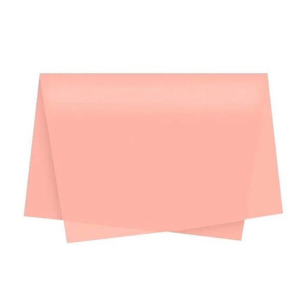 Papel de Seda - 50x70cm - Nude - 100 unidades - Rizzo