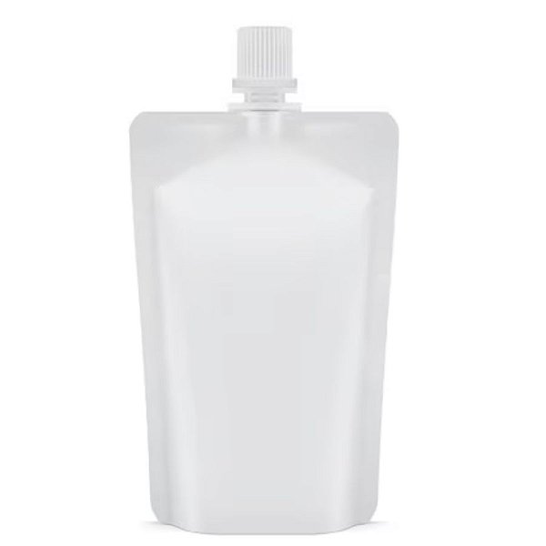 Saco Plástico Com Tampa Central Para Bebidas - 380ml - 18x12cm - 50 unidades - Rizzo