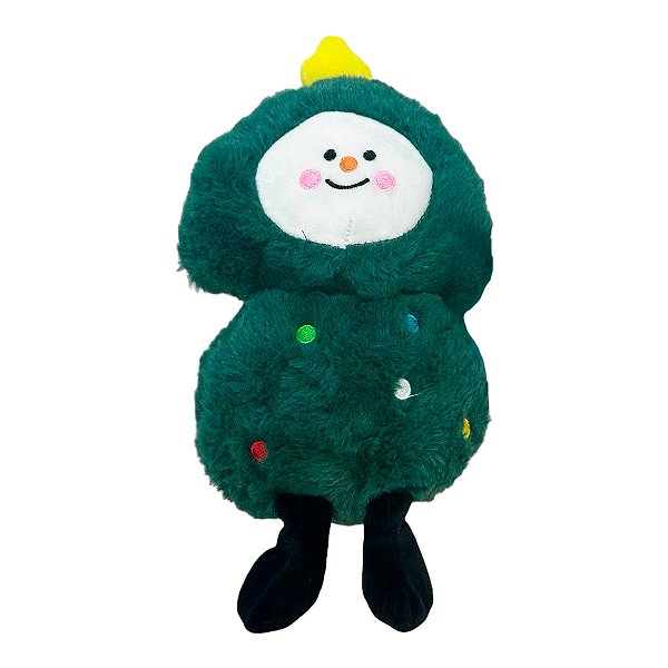 Árvore de Natal com Rosto de Pelúcia - 25cm - 1 unidade - Rizzo