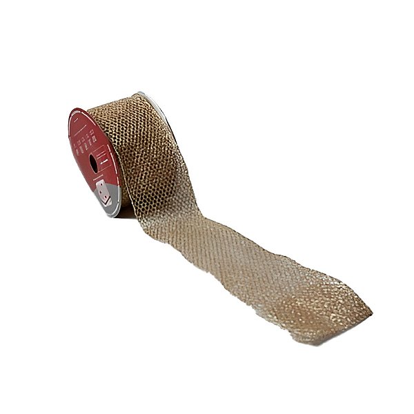 Fita Decorativa de Natal - Melrose - 6.3cm x 9.14m - 1 unidade - Rizzo