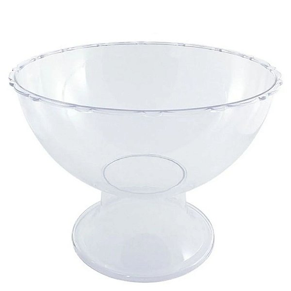 Taça Americana - Acrílico Transparente - 2,8L - 23x23x18cm - 1 unidade - Rizzo