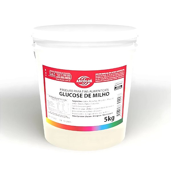 Glucose de Milho 5kg - 1 unidades - Arcolor - Rizzo