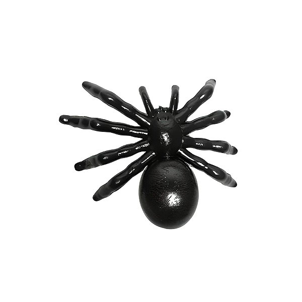 Aranha Decorativa - Halloween - Preta - 1 unidade - Rizzo