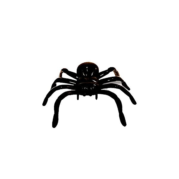 Mini Aranha Decorativa - Halloween - Preto - 10 unidades - Rizzo