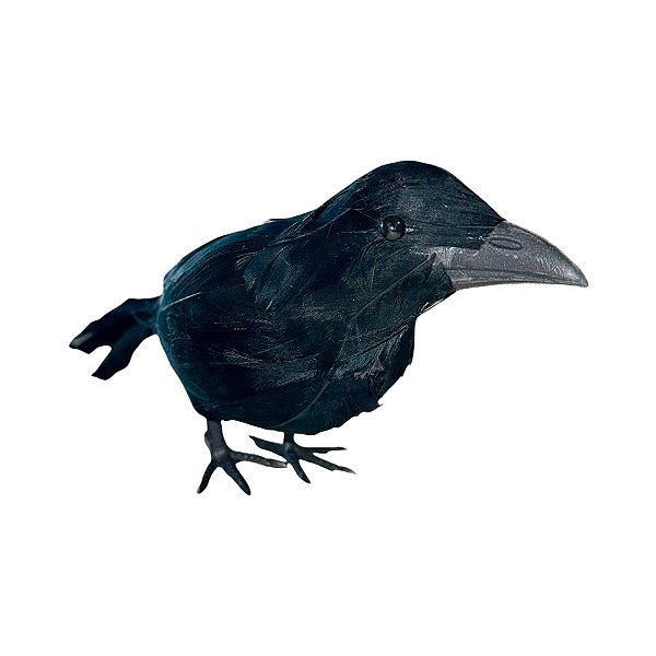 Enfeite Decorativo de Halloween - Corvo - 20cm - 1 unidade - Rizzo
