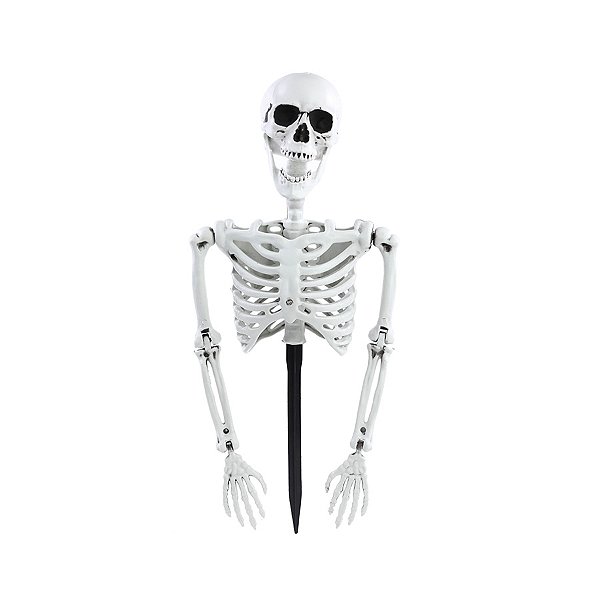Enfeite Decorativo de Halloween - Esqueleto de Jardim - 50cm - 1 unidade - Cromus - Rizzo