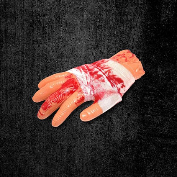 Enfeite Decorativo Halloween - Mão com Sangue - 1 unidade - Rizzo