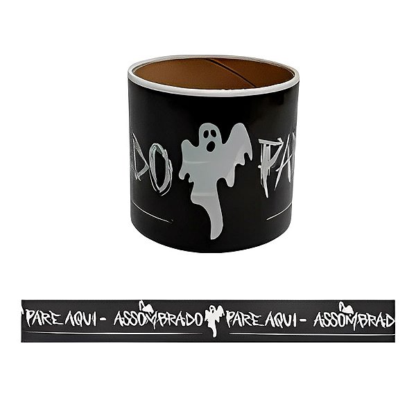 Faixa Decorativa Halloween - Assombrado - 7x600cm - 1 unidade - Rizzo