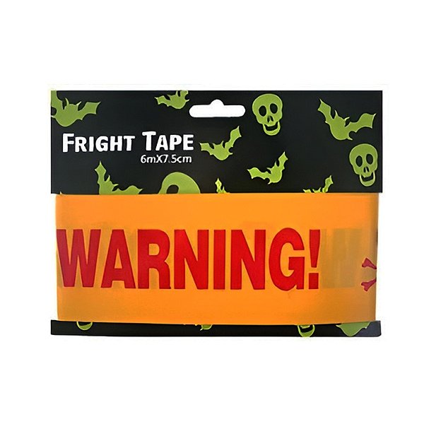 Faixa Decorativa de Halloween - Warning - 1 unidade - Rizzo