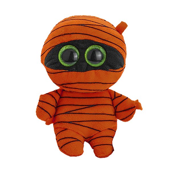 Pelúcia Mini Múmia Laranja 18 cm - Halloween - 1 unidade - Rizzo