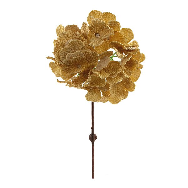 Galho Decorativo - Buque Ouro - 30cm - 1 unidade - Cromus - Rizzo