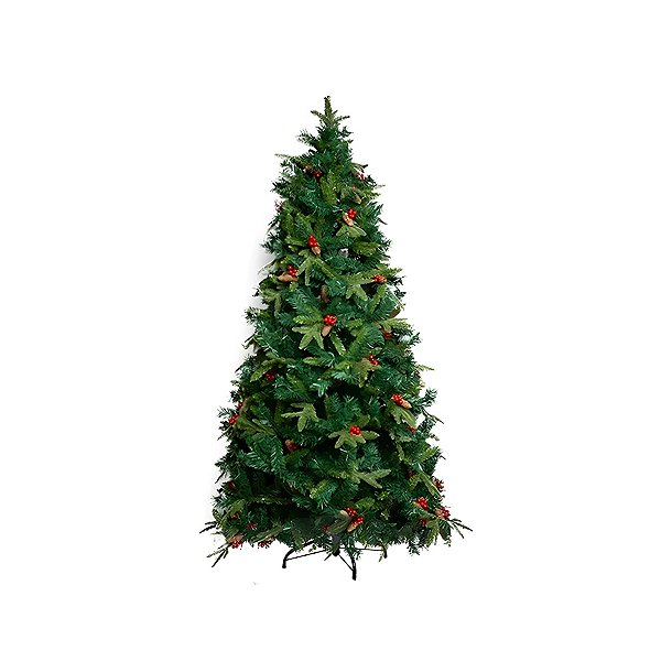 Árvore de Natal de Berry - 540 galhos - 1,8m - 1 unidade - Rizzo