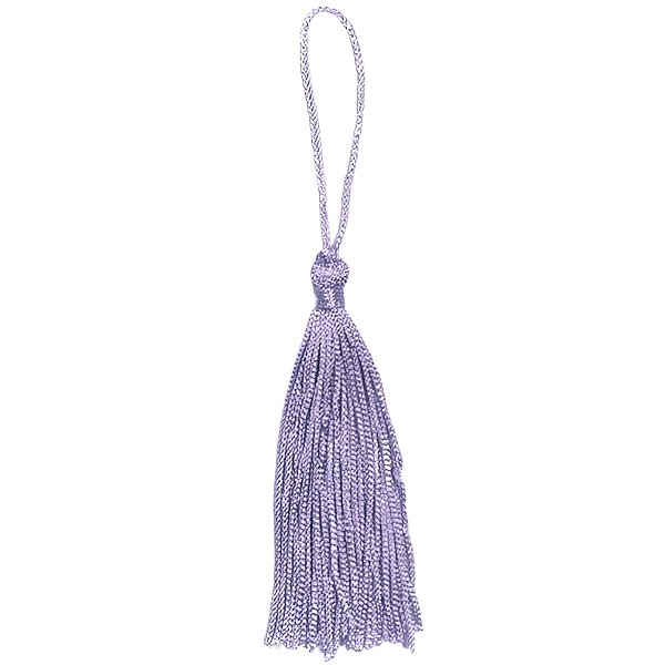 Tassel Decorativo Artesanal - Lilás - 13cm - 12 unidades - Artlille - Rizzo