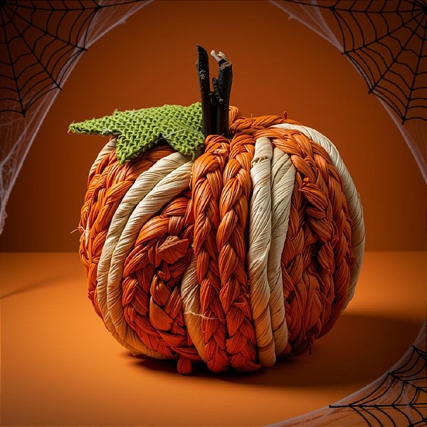 Enfeite Decorativo De Halloween - Abobóra Rustica - 11x11x11cm - 1 unidade - Rizzo