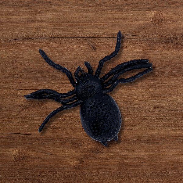 Brinquedo Inseto Gruda "Sticky" - Aranha - 6x6cm - 1 unidades - Royal Toys - Rizzo