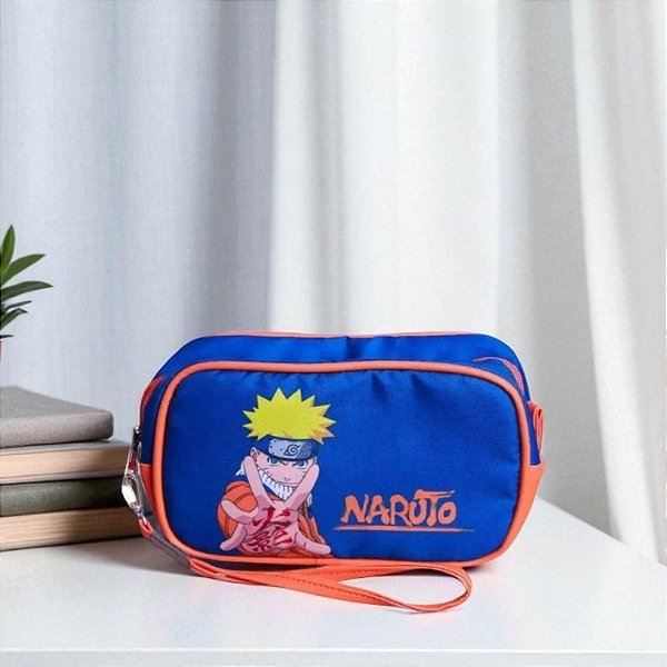 Necessarie - Naruto Uzumaki - Tecido - 20x10cm - 1 unidade - Zona Criativa - Rizzo