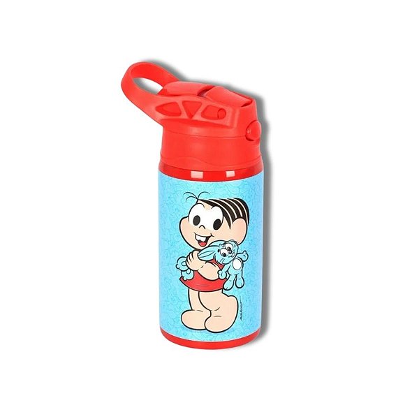 Garrafa Térmica - Mônica - Turma da Mônica - Azul - 500ml - 1 unidade - Rizzo